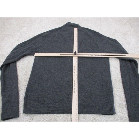 Patagonia Sweater Adult Small S Gray Knit Wool Full Zip Casual Preppy Mens * - Picture 6 of 11